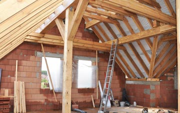 Birchhall Corner attic trusses