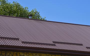 typical Birchhall Corner corrugated roof uses